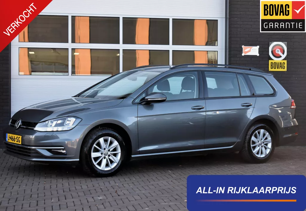 Volkswagen Golf Variant 1.4 TSI 125PK Comfortline | Trekhaak | Carplay | Stoelverw. | ECC-Airco | Incl. garantie