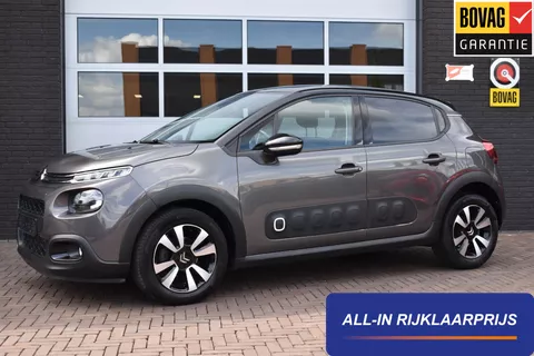 Citroen C3 1.2 PureTech S&amp;S 100PK Aut. Shine | Panodak | Carplay | Cruise | PDC | Incl. garantie