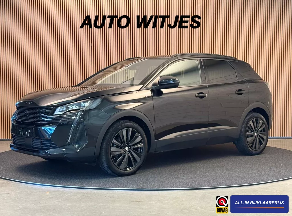 Peugeot 3008 1.2 PureTech 130PK Aut. GT Black Pakket | Navi | Camera | LED | Trekhaak | 19 inch | Incl. garantie
