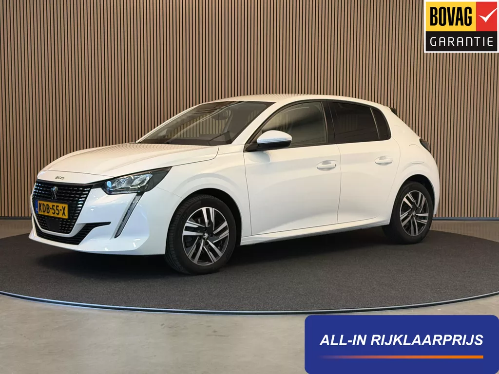 Peugeot 208 1.2 PureTech 100PK Allure Pack | Carplay | Keyless | Adapt. Cruise | 3D Dash | Stoelverw. | Incl. garantie