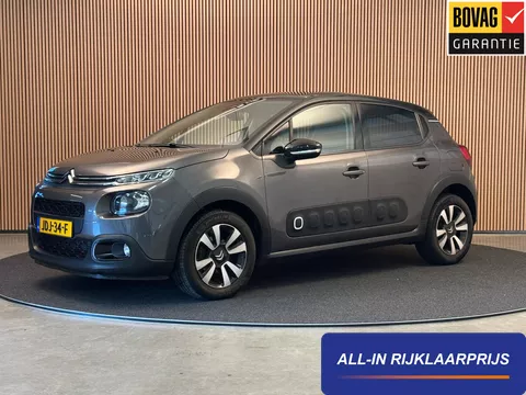 Citroen C3 1.2 PureTech S&amp;S 100PK Aut. Shine | Panodak | Carplay | Cruise | PDC | Incl. garantie