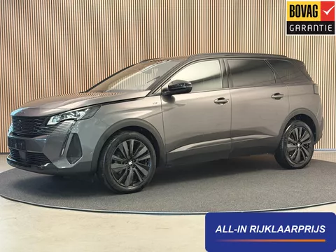 Peugeot 5008 1.2 PureTech 130PK Aut. GT BLACK PAKKET | LED | Camera | Navi | 7 Zits | Incl. garantie