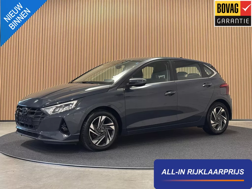 Hyundai i20 1.0 T-GDI 100PK Aut. Advanced | LED | Camera | Carplay | LM velgen | Stoel- &amp; Stuurverw. | Incl. garantie