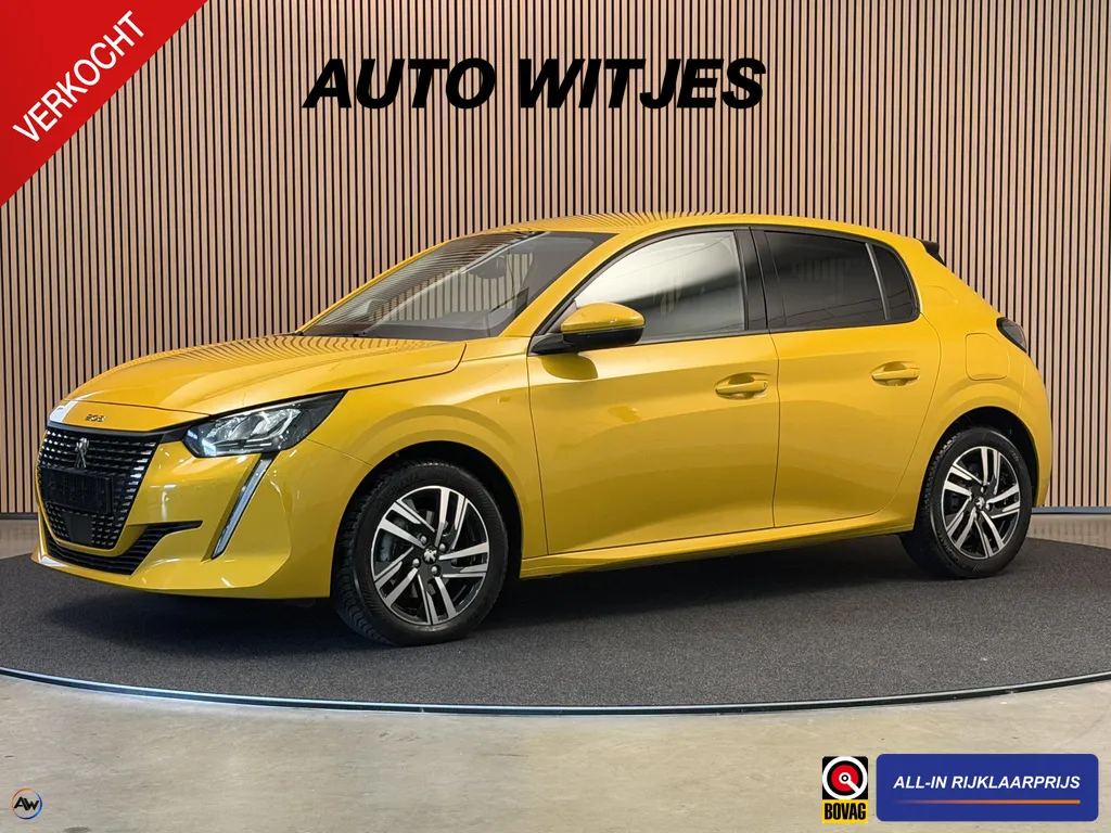 Peugeot 208 1.2 PureTech 100PK Allure Pack | Camera | Carplay | LED | 3D Dash. | Adapt. Cruise | Incl. garantie