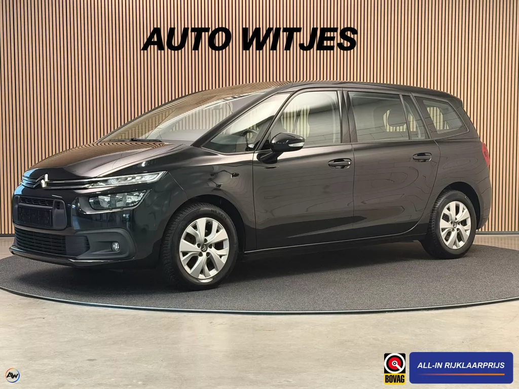 Citroen Grand C4 SpaceTourer 1.2 PureTech 130PK Feel | Trekhaak | Carplay | Ecc Airco | Stoelverw. | 7 Zits | Incl. garantie