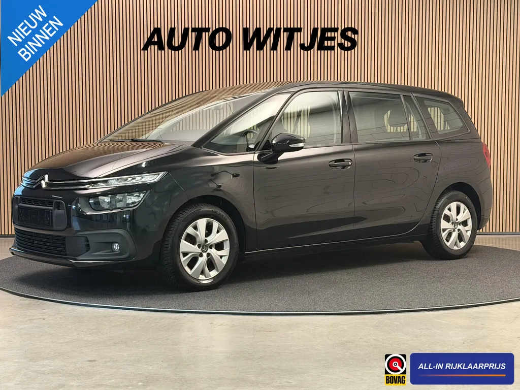 Citroen Grand C4 SpaceTourer 1.2 PureTech 130PK Feel | Trekhaak | Carplay | Ecc Airco | Stoelverw. | 7 Zits | Incl. garantie
