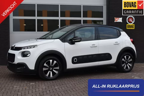 Citroen C3 1.2 PureTech S&amp;S 110 PK Aut. Shine | Panodak | Carplay | Stoelverw. | Incl. garantie