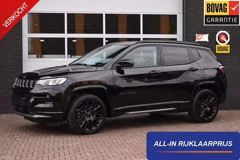 Jeep Compass 4xe 240PK Plug-in Hybrid Electric S Aut. | LED | Navi | Camera | Leder | Incl. garantie