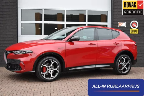 Alfa Romeo Tonale 1.5T Hybrid 160PK Aut. Veloce | Leder | 360 Camera | Harman Kardon | Stoelverw./koeling | Navi | Incl. garantie.