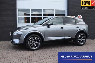 Nissan Qashqai 1.3 MHEV 158PK X-Tronic Tekna + | Panodak | Leder | Navi | BOSE | Incl. garantie