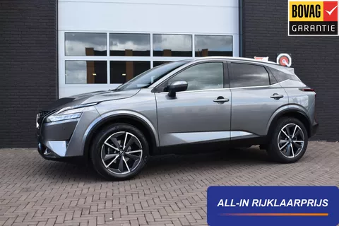 Nissan Qashqai 1.3 MHEV 158PK X-Tronic Tekna + | Panodak | Leder | Navi | BOSE | Incl. garantie