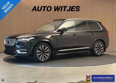 Volvo XC90 2.0 T8 Recharge 450PK Aut. AWD Ultimate Bright | Panodak | Luchtvering | B &amp; W | Trekhaak | Full options | Incl. garantie.
